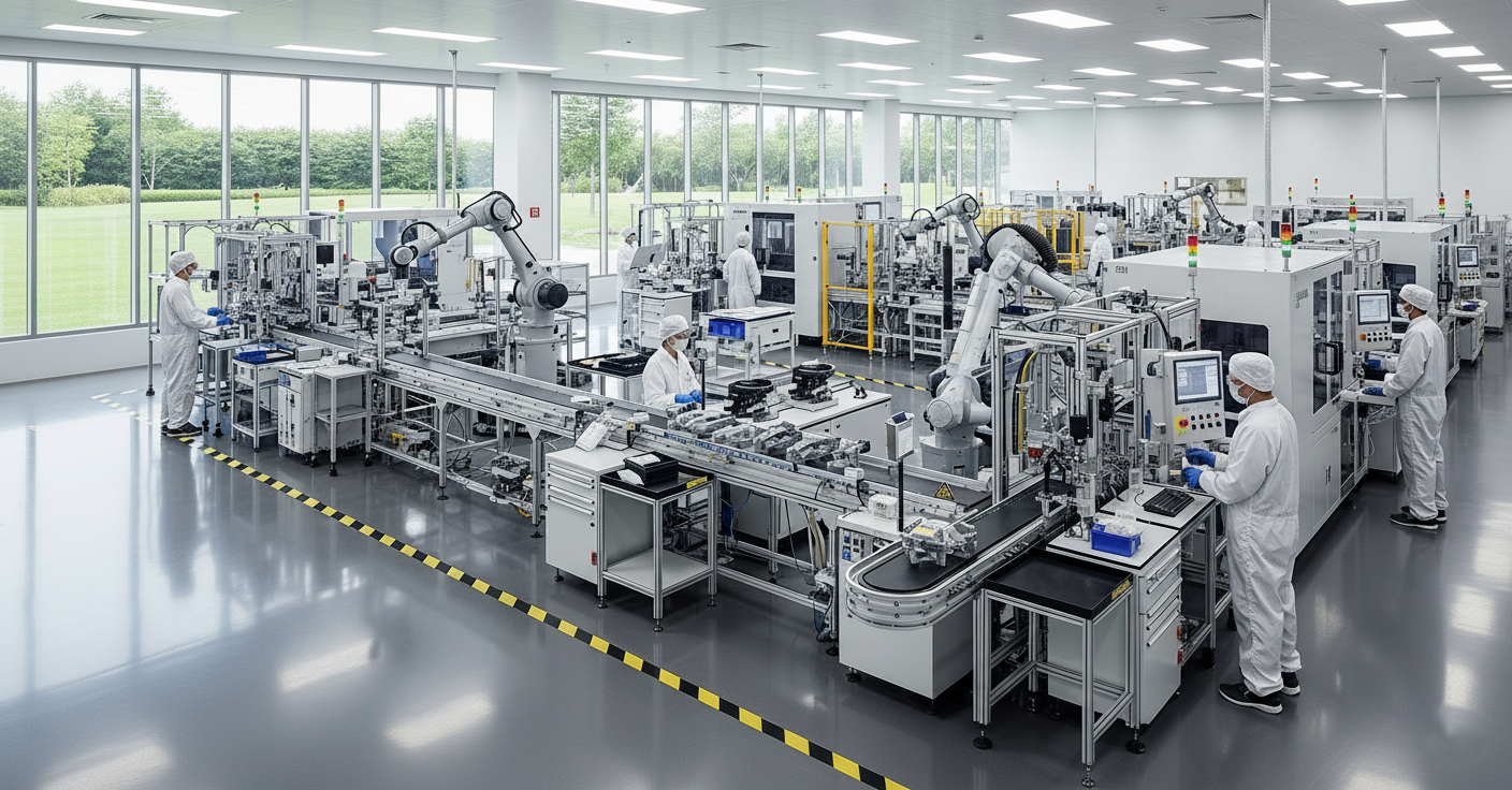 Modern Manufacturing Facility